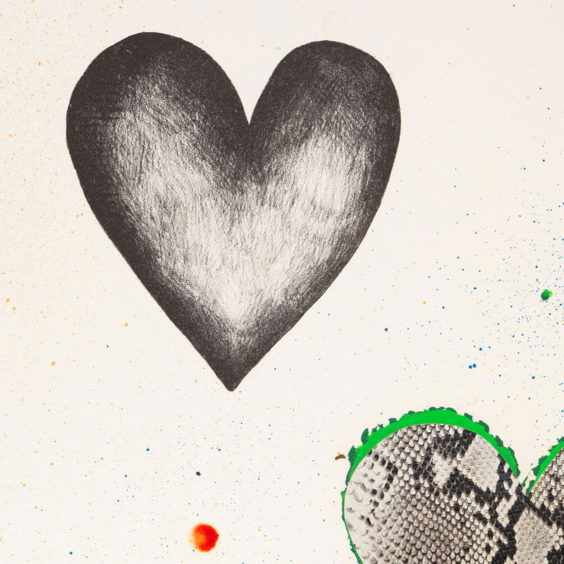 Jim Dine, Hearts, print, 1970, Caviar20