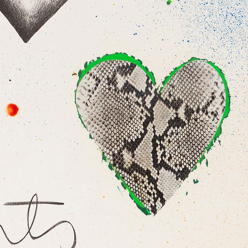 Jim Dine, Hearts, print, 1970, Caviar20