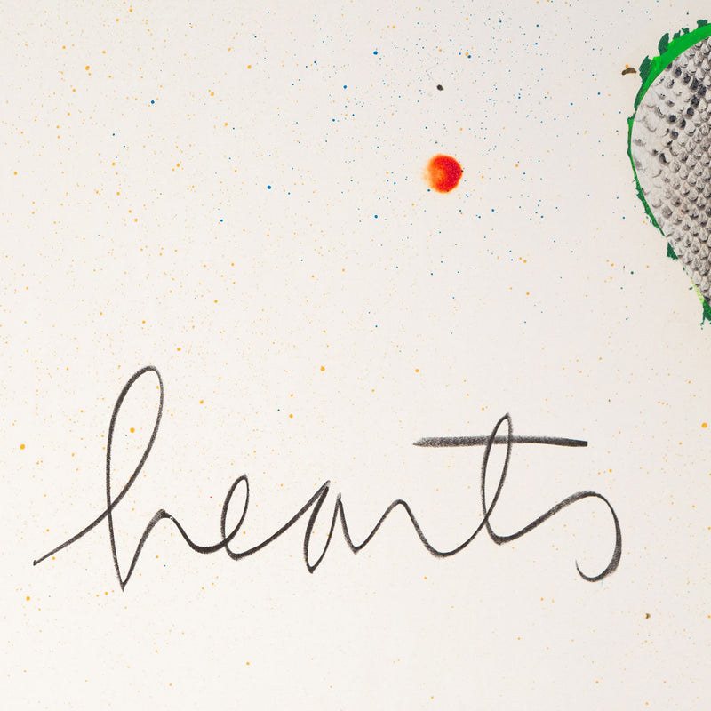 Jim Dine, Hearts, print, 1970, Caviar20