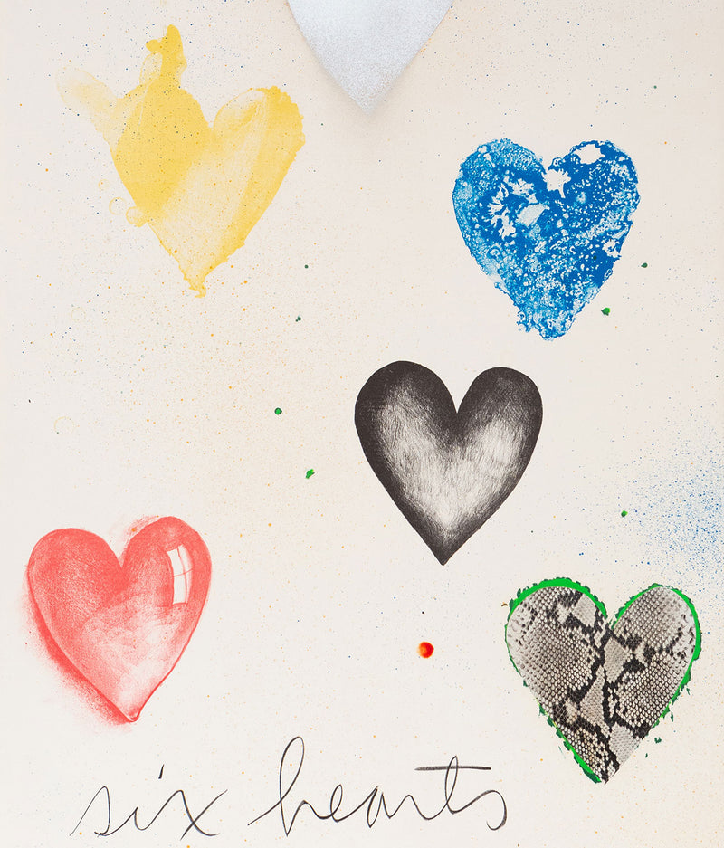 Jim Dine, Hearts, print, 1970, Caviar20