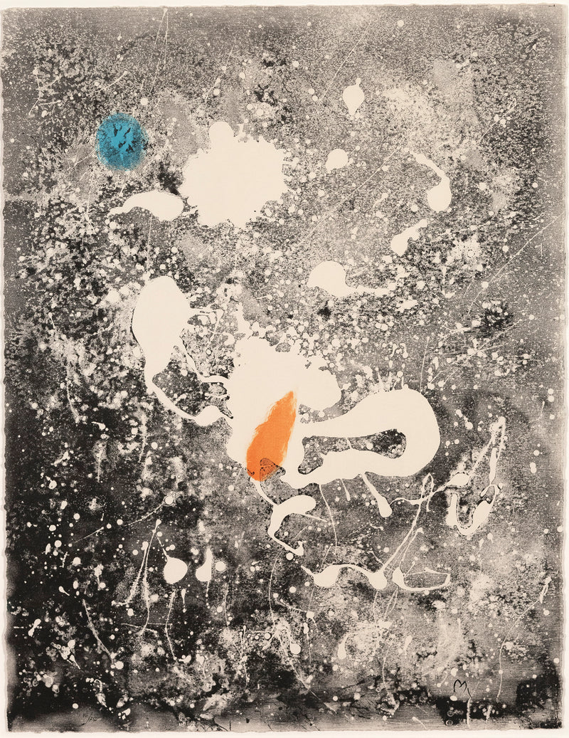 Joan Miro Album 19 red spot 1961 Caviar20