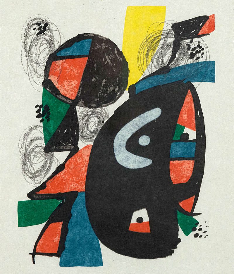Joan Miro La mélodie acide 1980 Caviar20 lithograph