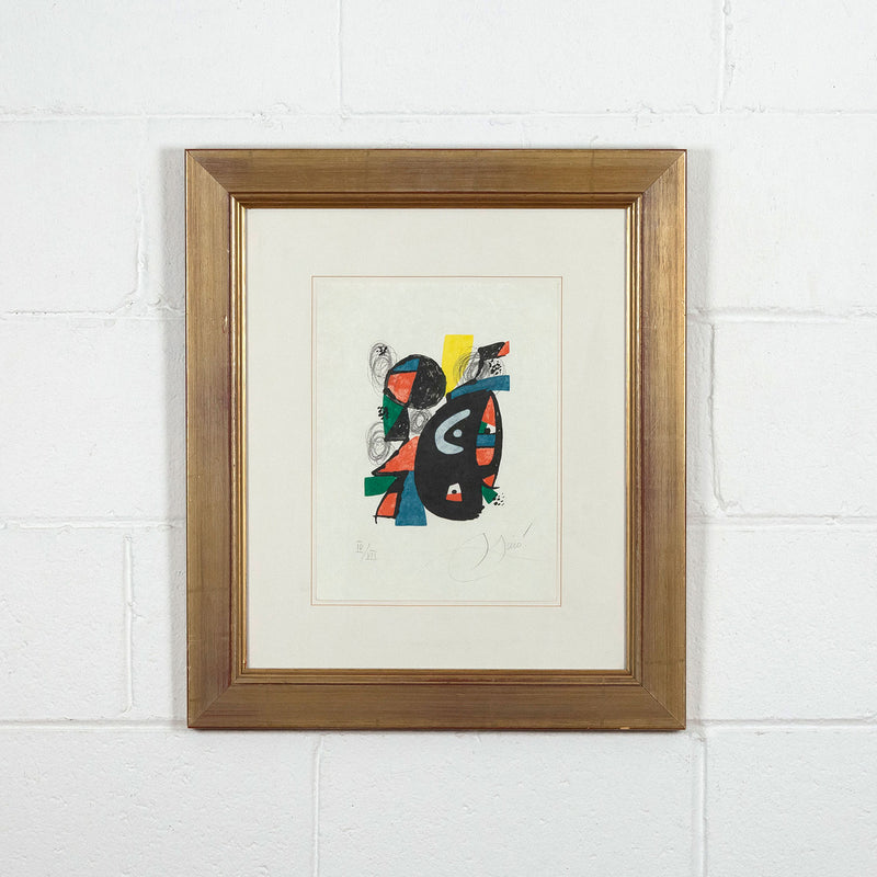 Joan Miro La mélodie acide 1980 Caviar20 lithograph