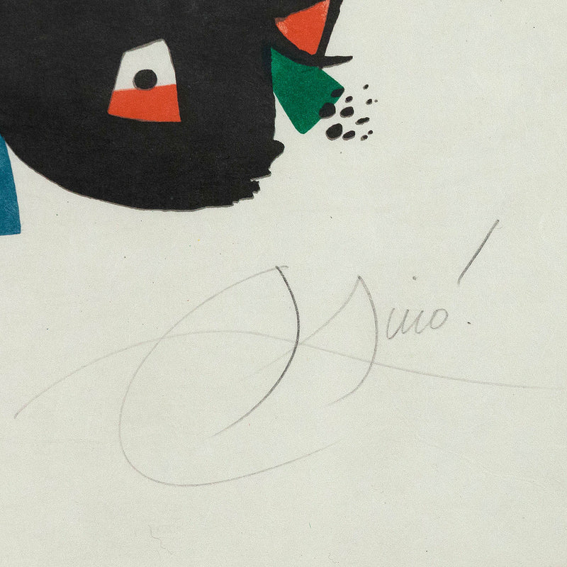 Joan Miro La mélodie acide 1980 Caviar20 lithograph