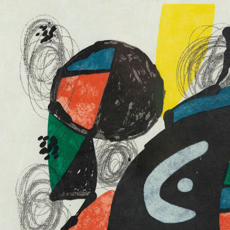 Joan Miro La mélodie acide 1980 Caviar20 lithograph