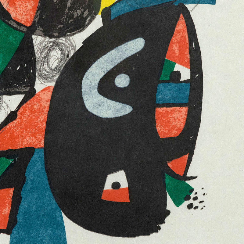 Joan Miro La mélodie acide 1980 Caviar20 lithograph