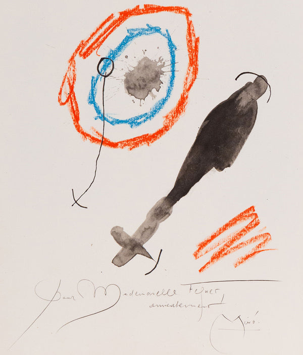 JOAN MIRO "QUELQUES FLEURS #11: FÉQUET", 1964