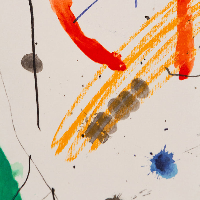 JOAN MIRO "QUELQUES FLEURS #13: HUGUES", 1964