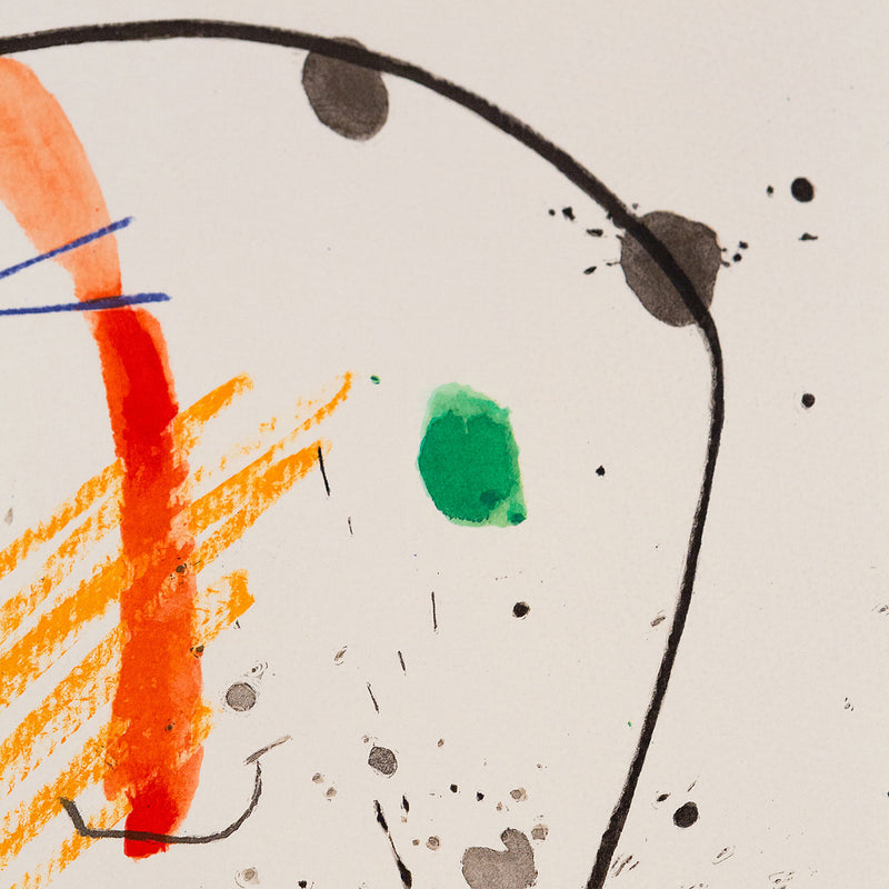 JOAN MIRO "QUELQUES FLEURS #13: HUGUES", 1964