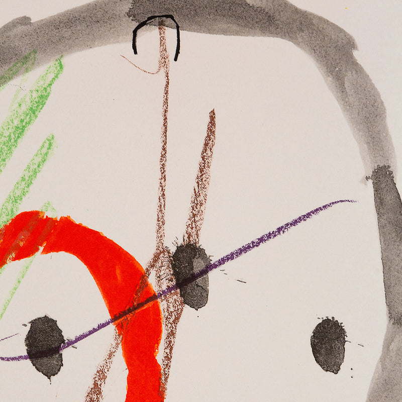 JOAN MIRO "QUELQUES FLEURS #19: MAGNELLI", 1964