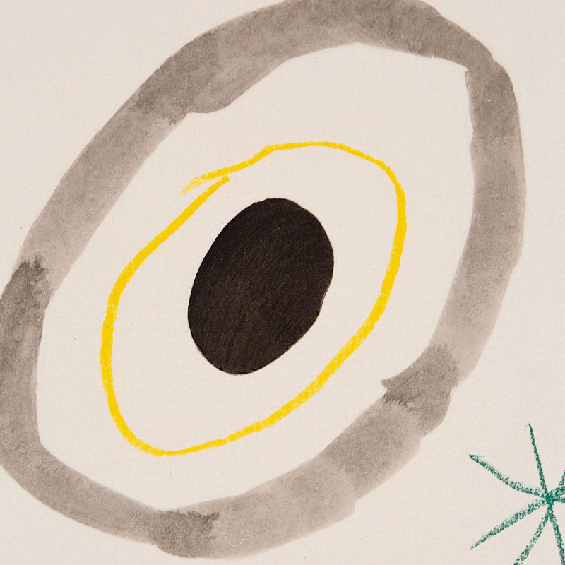 JOAN MIRO "QUELQUES FLEURS #29: MADIARGUES", 1964