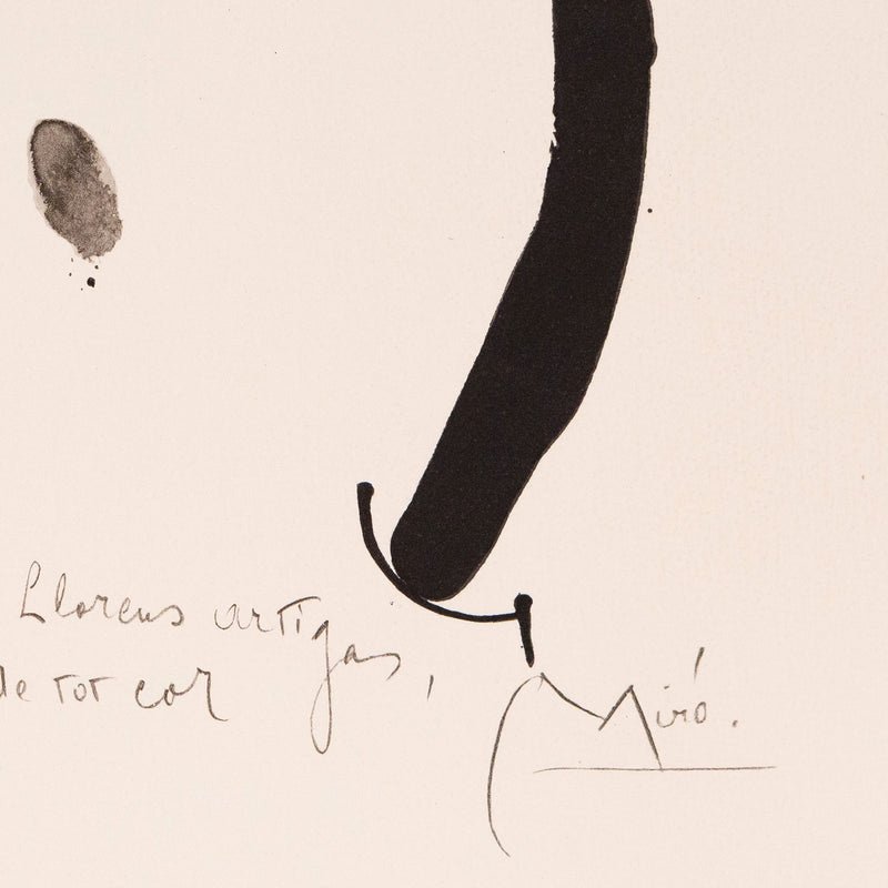 JOAN MIRO "QUELQUES FLEURS #2: ARTIGAS", 1964