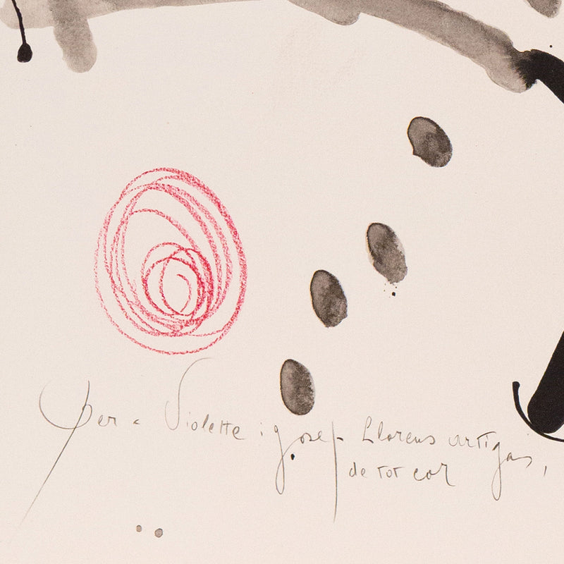 JOAN MIRO "QUELQUES FLEURS #2: ARTIGAS", 1964
