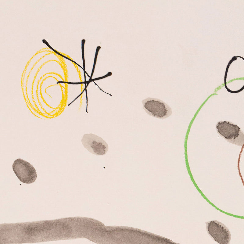 JOAN MIRO "QUELQUES FLEURS #2: ARTIGAS", 1964