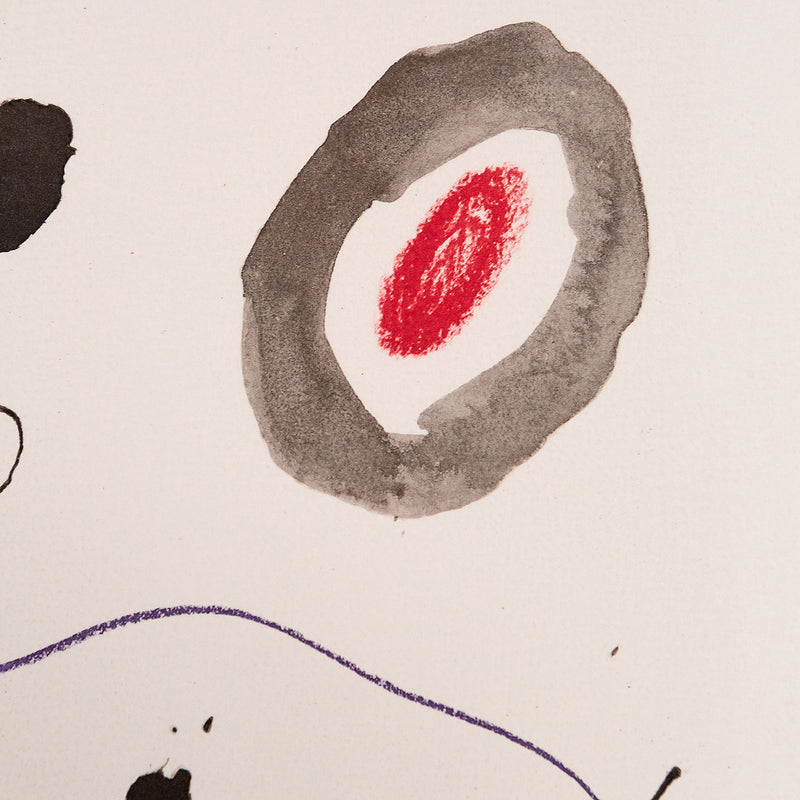 Joan Miro, Quelques Fleurs pour des Amis: Monsieur Bandier (#3), Lithograph, 1964, Caviar20