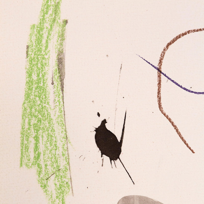 Joan Miro, Quelques Fleurs pour des Amis: Monsieur Bandier (#3), Lithograph, 1964, Caviar20