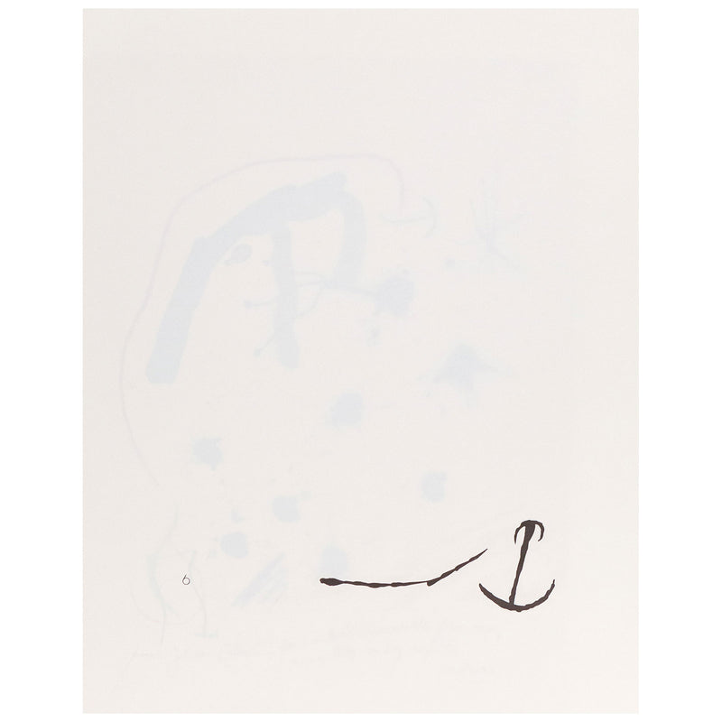 Joan Miro, Quelques Fleurs #6, Lithograph, 1964, Caviar20