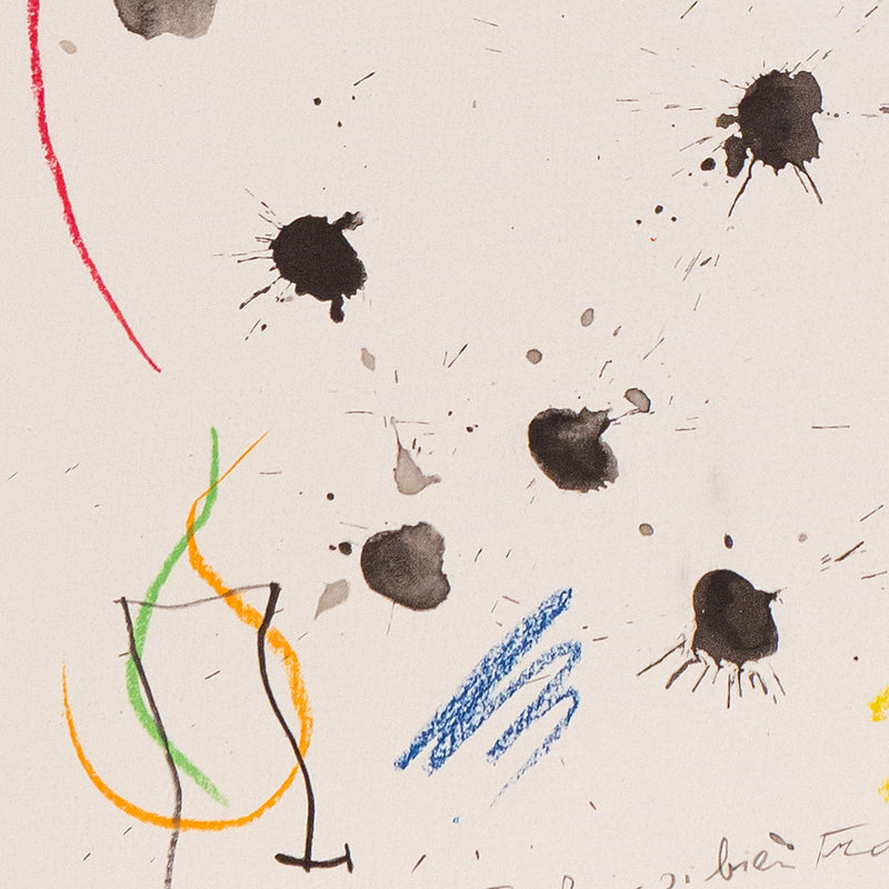 Joan Miro, Quelques Fleurs #6, Lithograph, 1964, Caviar20