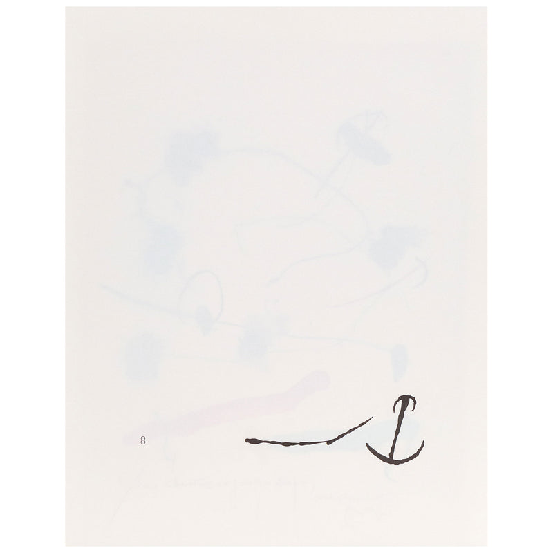 Joan Miro, Quelques Fleurs pour des Amis: Christine et Jacques Dupuis (#8), Lithograph, 1964, Caviar20