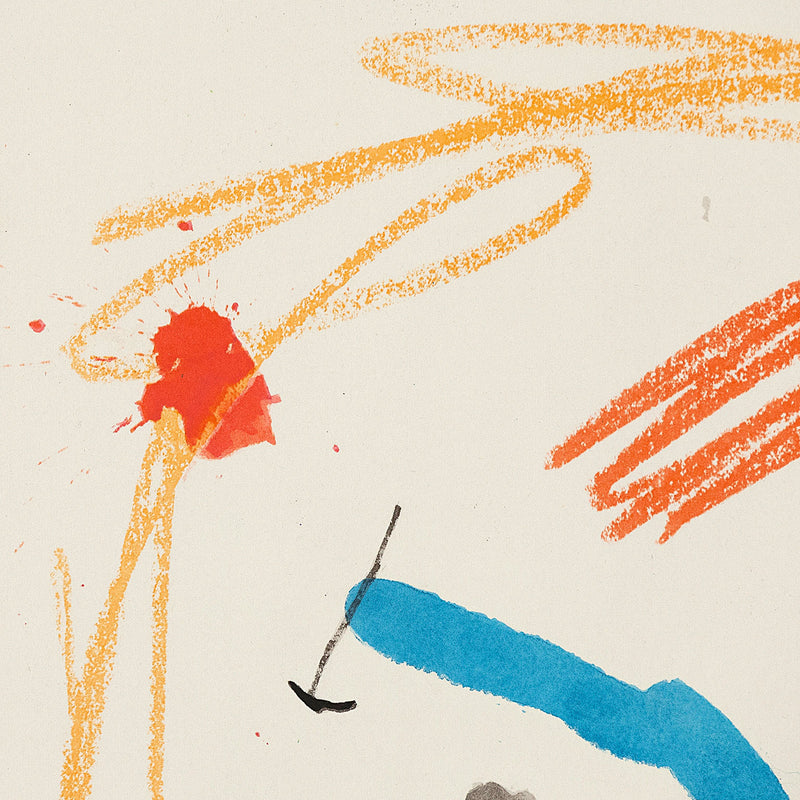 JOAN MIRO "QUELQUES FLEURS #25: MILANI", 1964