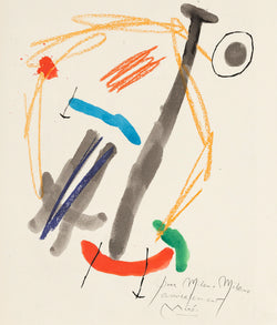 JOAN MIRO "QUELQUES FLEURS #25: MILANI", 1964