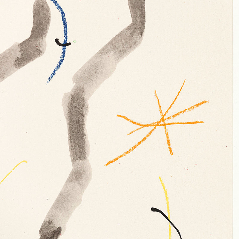 JOAN MIRO "QUELQUES FLEURS #27: PENROSE", 1964