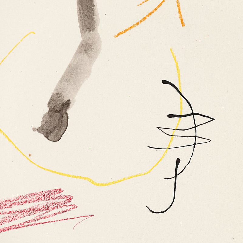 JOAN MIRO "QUELQUES FLEURS #27: PENROSE", 1964