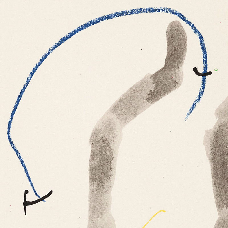 JOAN MIRO "QUELQUES FLEURS #27: PENROSE", 1964
