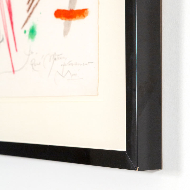 Joan Miro, Quelques Fleurs #23: Metras, Lithograph, 1964, Caviar20 Spanish Artist
