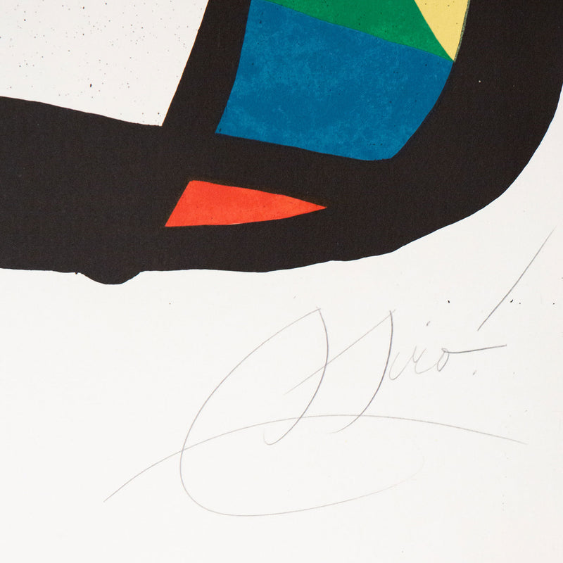 Joan Miro, Colpir Sense Nafrar III, Lithograph, 1981, Caviar20, Surrealism and Abstraction