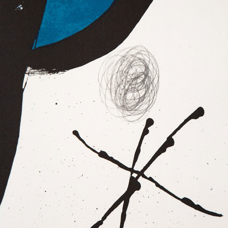 Joan Miro, Colpir Sense Nafrar III, Lithograph, 1981, Caviar20, Surrealism and Abstraction