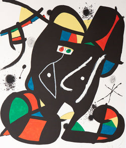 Joan Miro, Colpir Sense Nafrar III, Lithograph, 1981, Caviar20, Surrealism and Abstraction