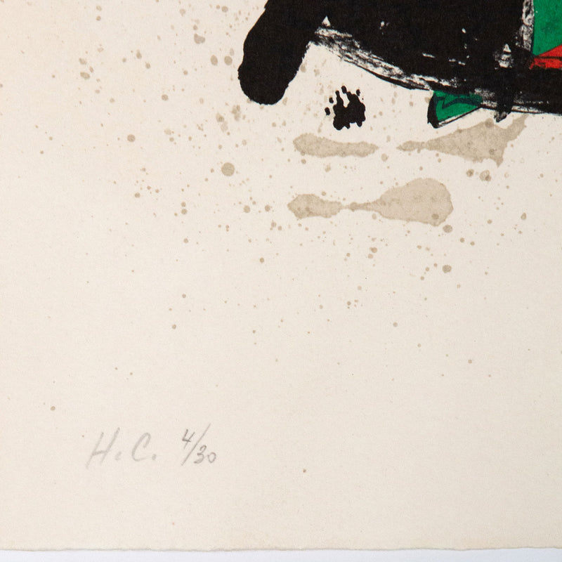 Joan Miro, Poligrafa XV Anos, Lithograph, 1979, Caviar20, Barcelona