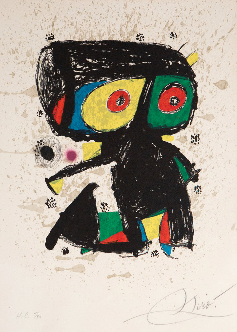 Joan Miro, Poligrafa XV Anos, Lithograph, 1979, Caviar20, Barcelona