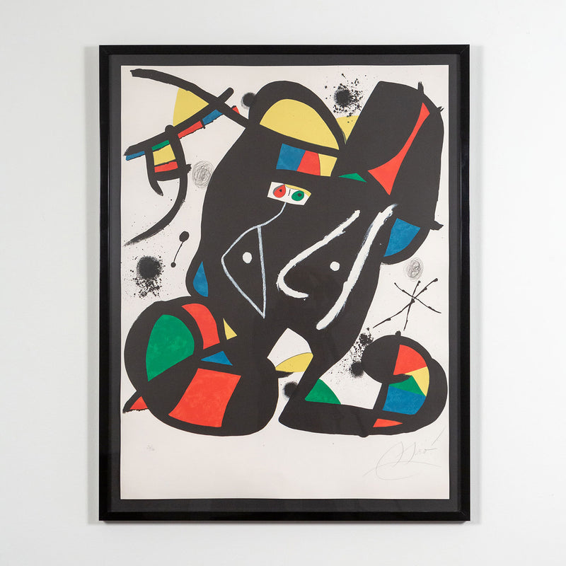 Joan Miro, Colpir Sense Nafrar III, Lithograph, 1981, Caviar20, Surrealism and Abstraction