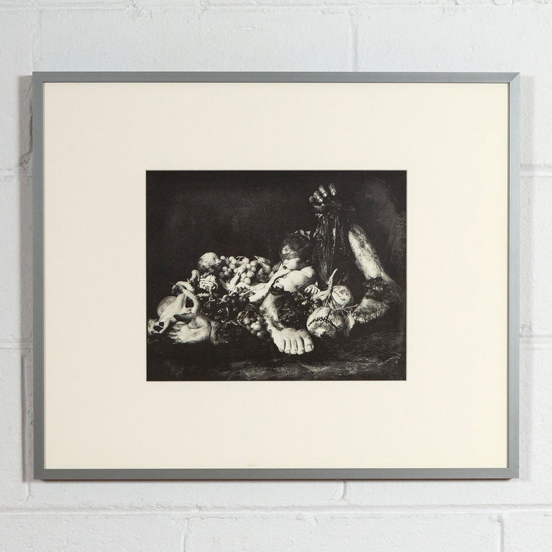 Joel-Peter Witkin, Feast of fools, photo-gravure, 1991, Caviar20, framed