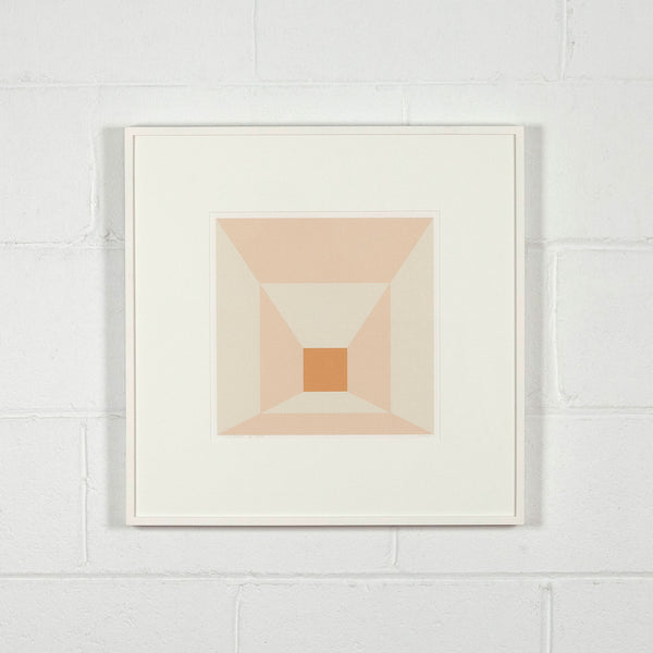 Josef Albers square prints Motered Square Caviar20