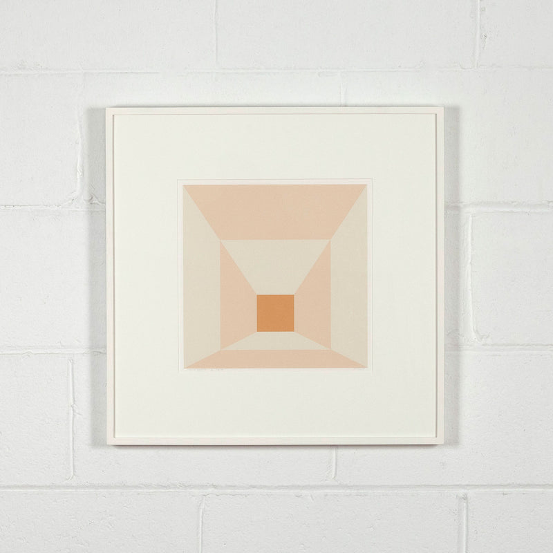 Josef Albers square prints Motered Square Caviar20