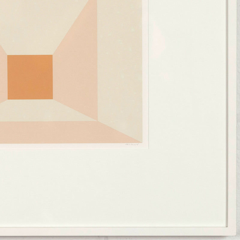 Josef Albers square prints Motered Square Caviar20