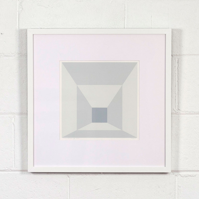 Josef Albers square prints Mitered Square Caviar20