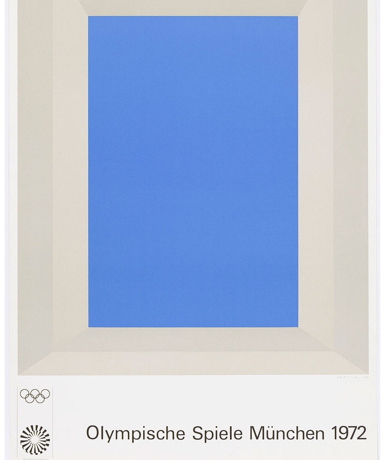 Josef Albers square Olympics 1972 poster Caviar20
