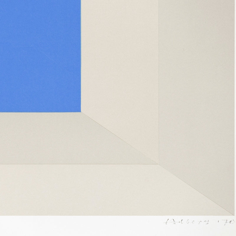 JOSEF ALBERS "MUNICH OLYMPICS" SIGNED POSTER, 1972