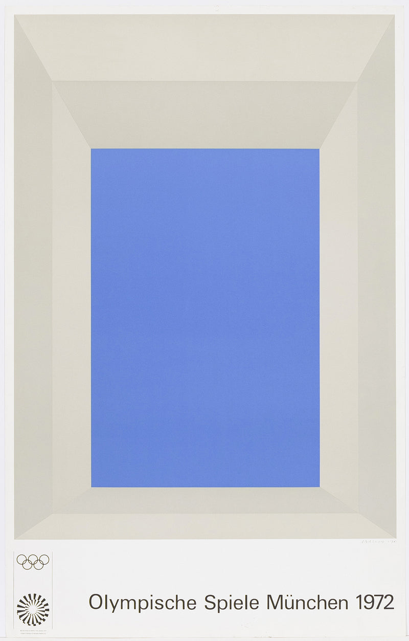 Josef Albers square Olympics 1972 poster Caviar20