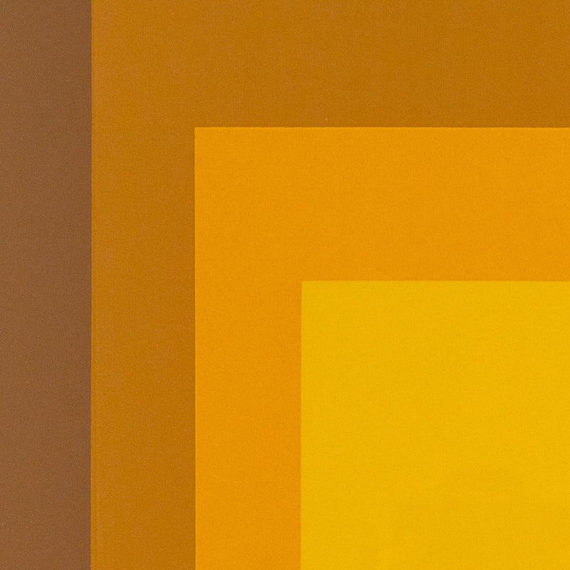 Joseph Albers, Homage to the Square Harvest Gold, Serigraph, 1965, Caviar20