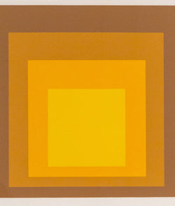 Joseph Albers, Homage to the Square Harvest Gold, Serigraph, 1965, Caviar20