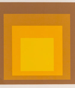 Joseph Albers, Homage to the Square Harvest Gold, Serigraph, 1965, Caviar20