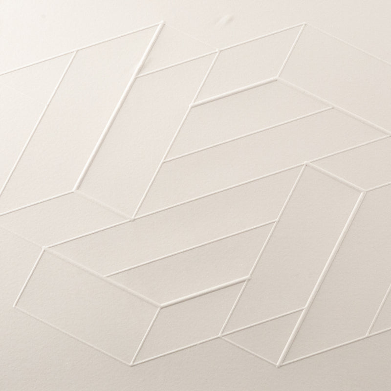 Josef Albers, Linear constructions, 1969, embossed print, caviar20