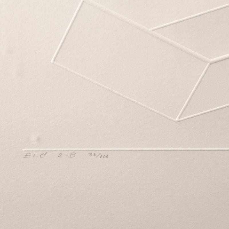 Josef Albers, Linear constructions, 1969, embossed print, caviar20