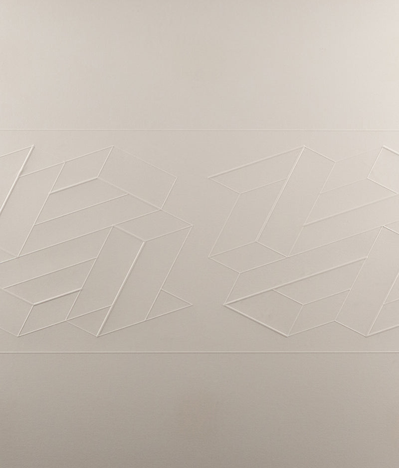 Josef Albers, Linear constructions, 1969, embossed print, caviar20