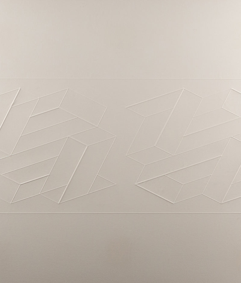 Josef Albers, Linear constructions, 1969, embossed print, caviar20